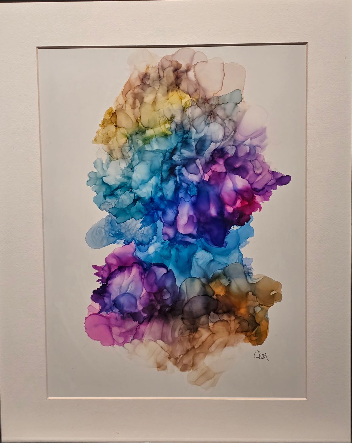 Anne-Mette maleri Ink #03