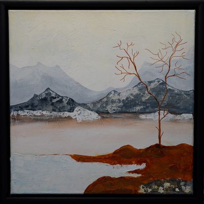Abstrakt maleri #18