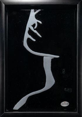 Glasbillede, Sensuel kvinde