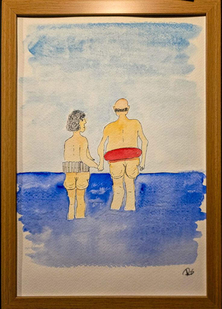 Maleri, Anne-Mette, Sikker badetur