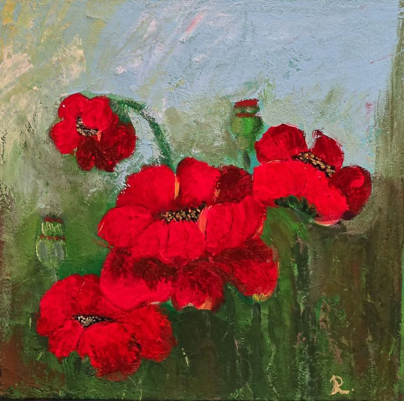 Malerier - Anne-Mette Romme