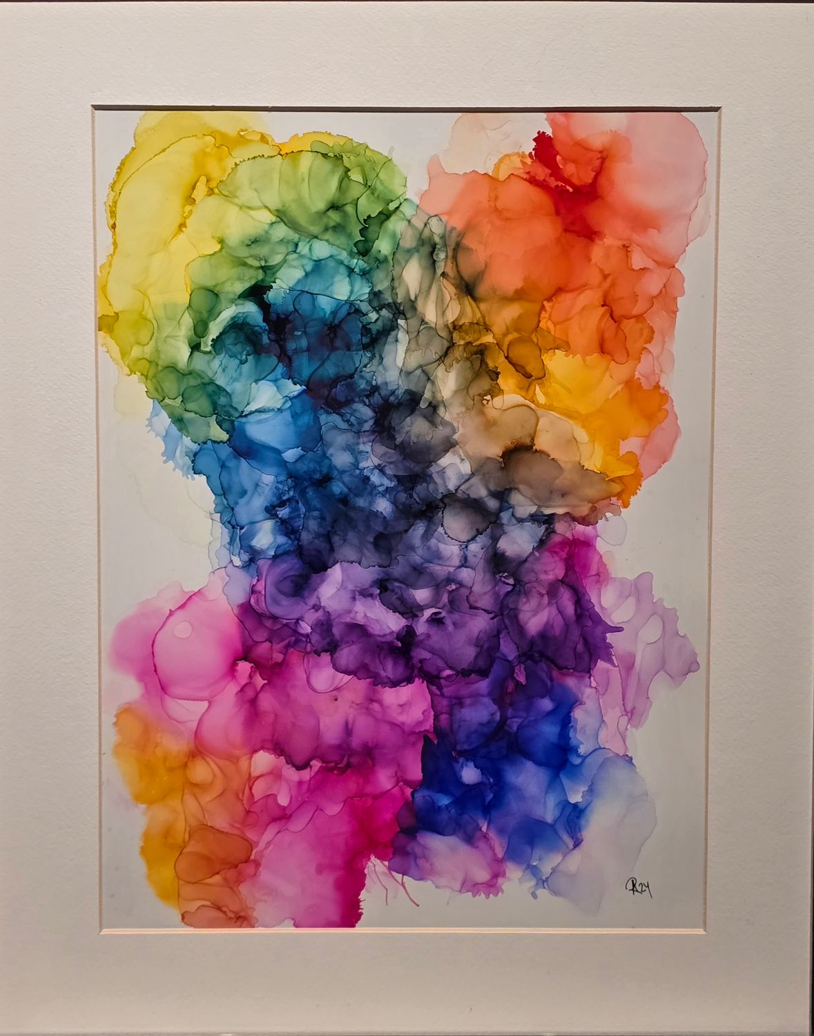 Anne-Mette maleri ink #12 Anne-Mette maleri ink #12