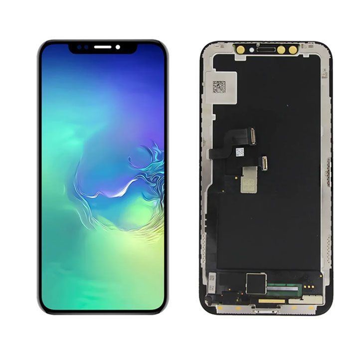 Ekran Wyświetlacz LCD  iPhone X czarny demontaż