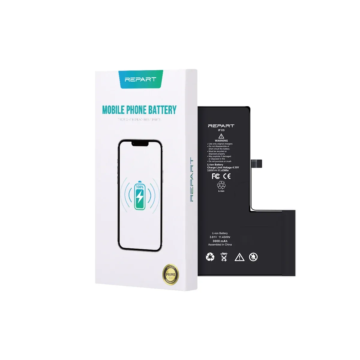 Bateria do Apple iPhone XS REPART 3000mAh większa pojemność