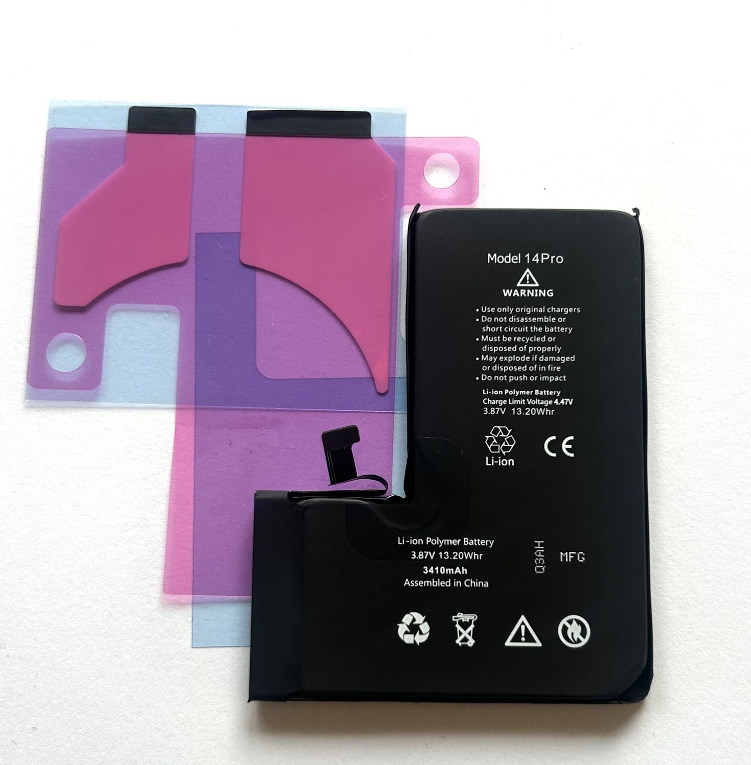 Bateria Diagnostic iPhone 14 PRO 3410mAh Większa Pojemność BEZ KOMUNIKATU