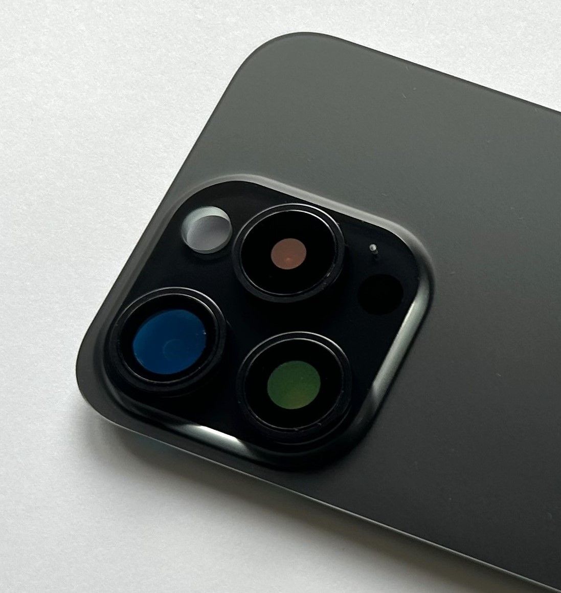 Klapka  iPhone 15 Pro  Czarna+Magnesy+Szkiełka Jakość PREMIUM Jedna-Część !