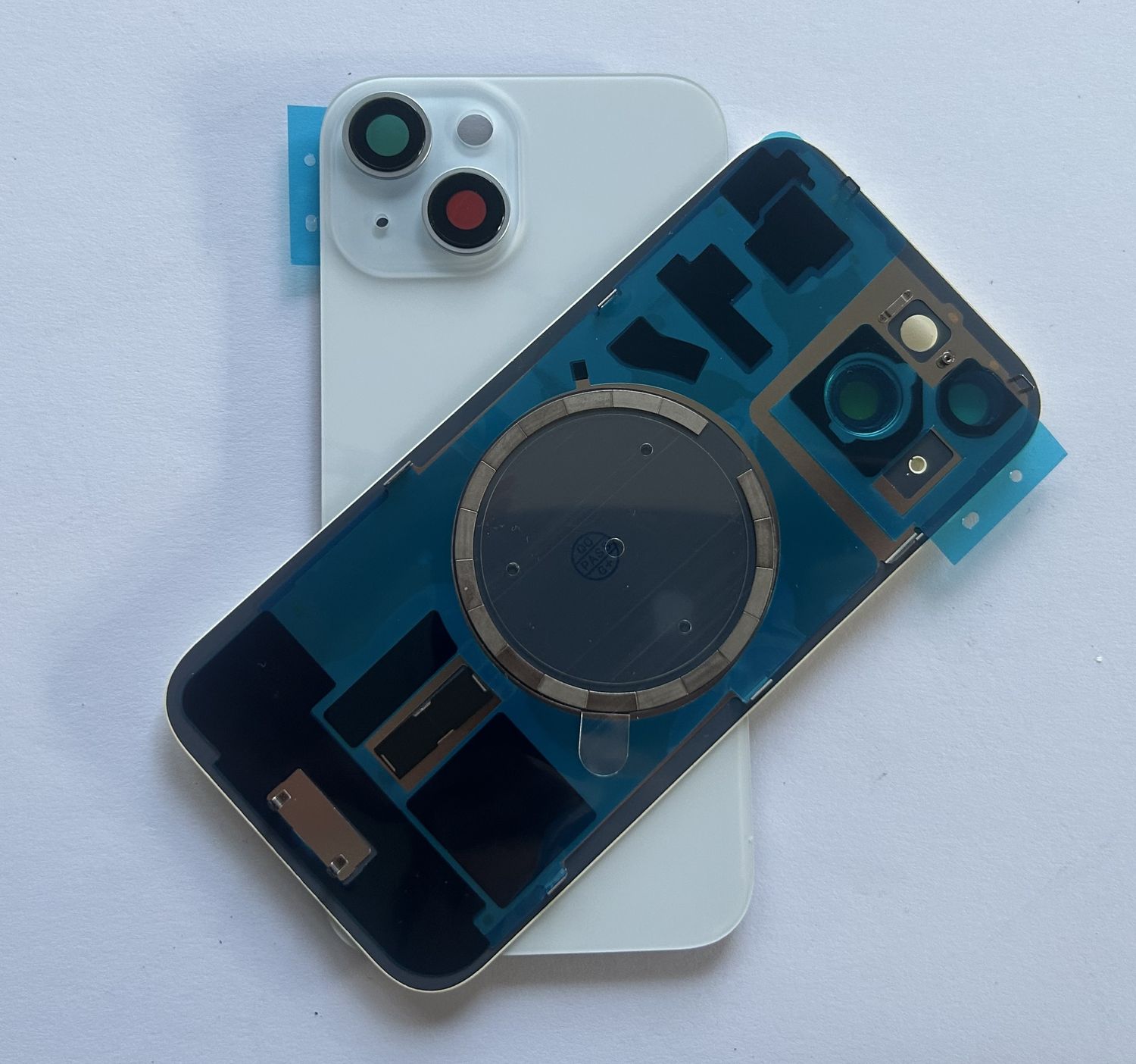 Tylna klapka  iPhone 15 Plus Blue Niebieska +Magnesy+Szkiełka Jakość PREMIUM Jedna-Część !