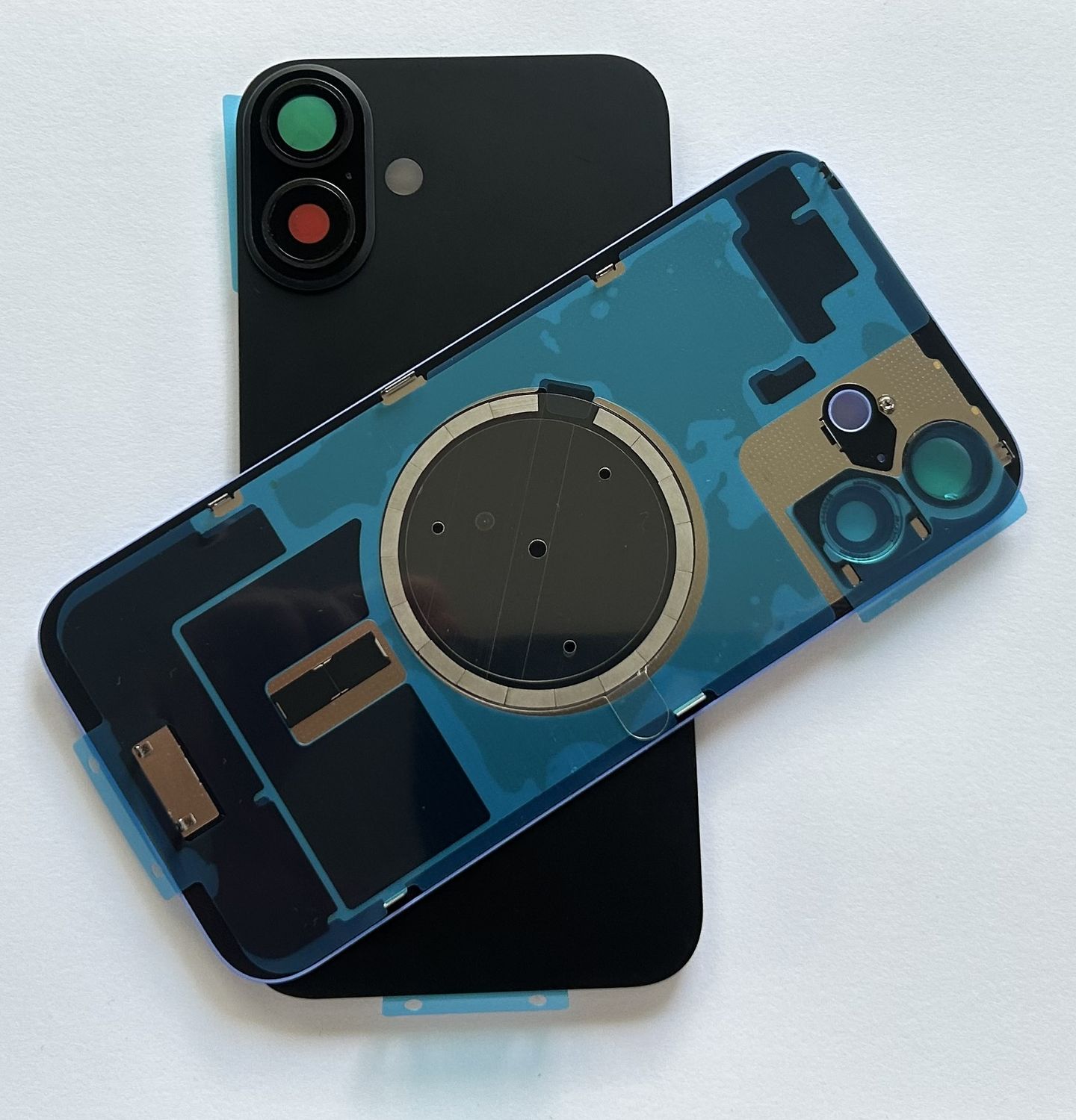 Tylna klapka  iPhone 16 Plus Black Czarna +Magnesy+Szkiełka