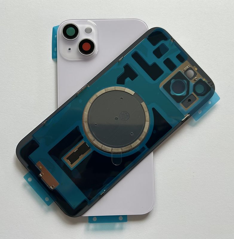 Tylna klapka  iPhone 14  Purple Fioletowa +Magnesy+Szkiełka Jakość PREMIUM Jedna-Część !