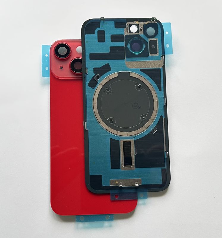 Tylna klapka  iPhone 14 Plus Czerwona Red +Magnesy+Szkiełka