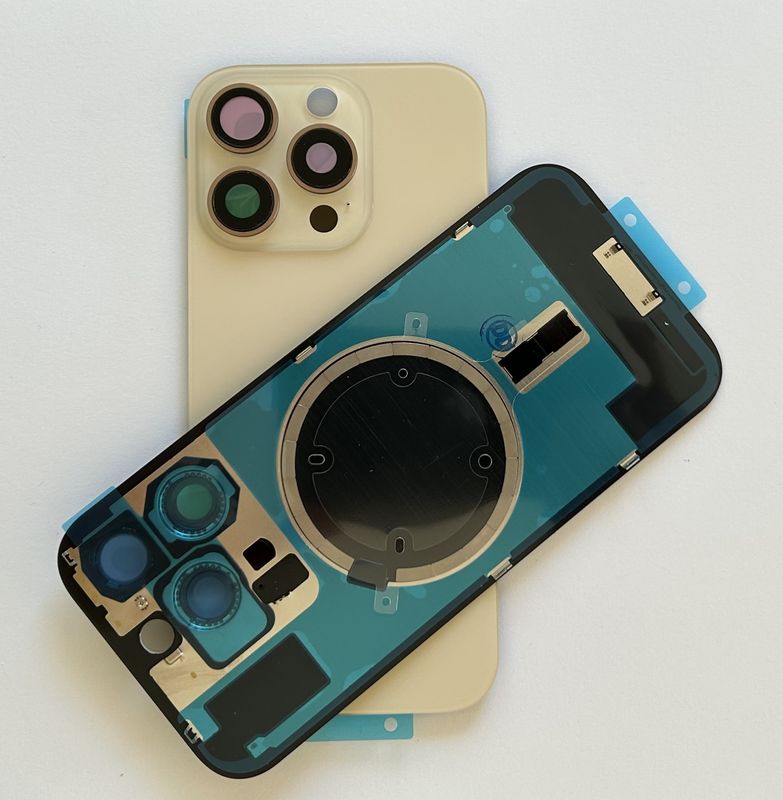 Tylna klapka  iPhone 16 Pro Max  Złota Gold +Magnesy+Szkiełka