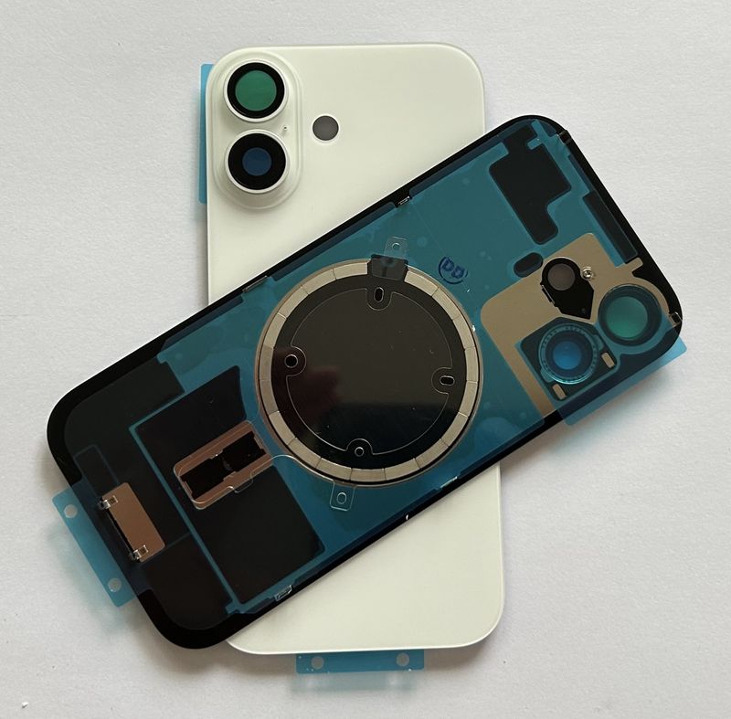 Tylna klapka  iPhone 17 Biała White +Magnesy+Szkiełka