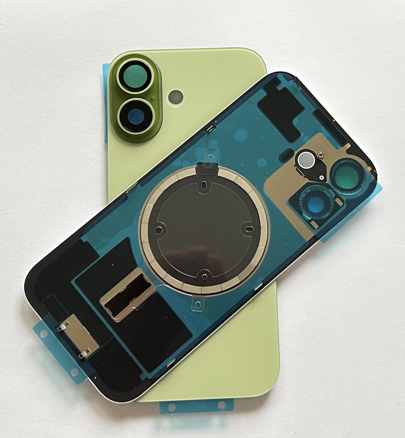 Tylna klapka  iPhone 17 Zielona Green+Magnesy+Szkiełka