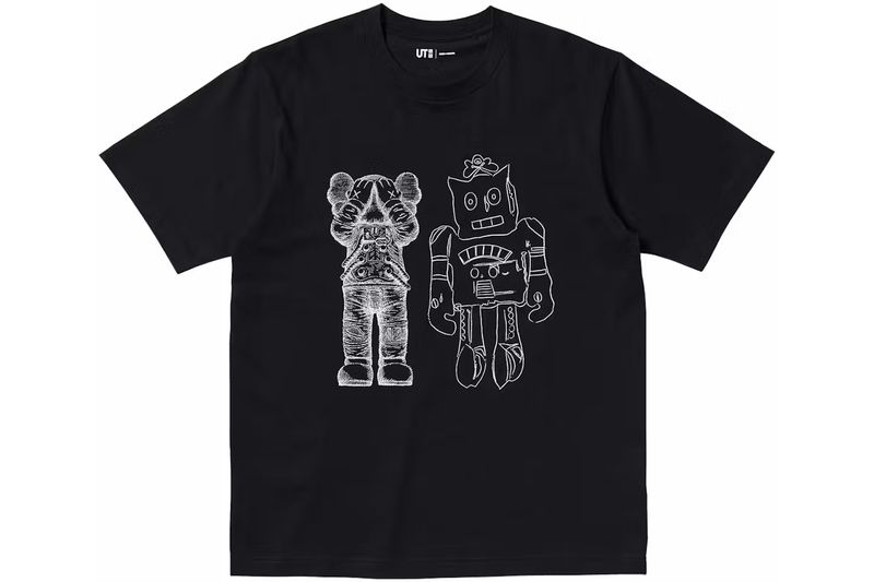 Kaws x Uniqlo x Andy Warhol Robot Tee