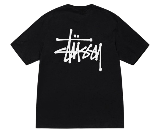 Basic Stüssy Tee black