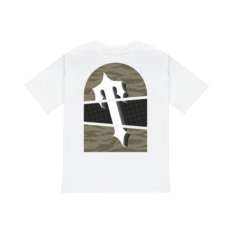 Trapstar Art Of War Camo Tee - White