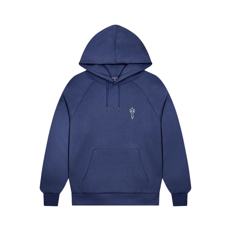 Trapstar Foundation Hoodie - Inked Blue
