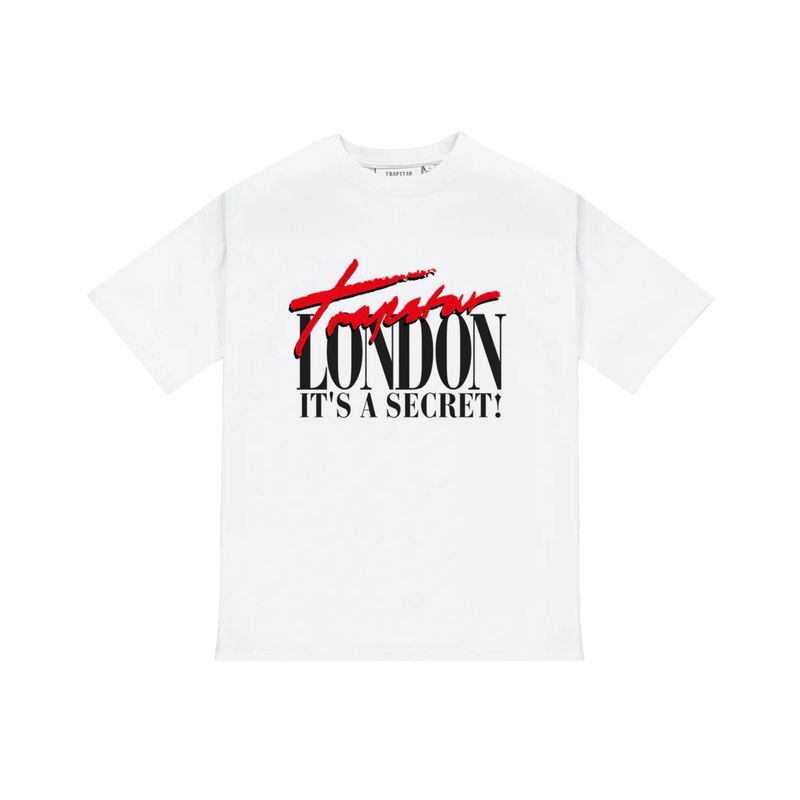 Trapstar London Tee - White/Red