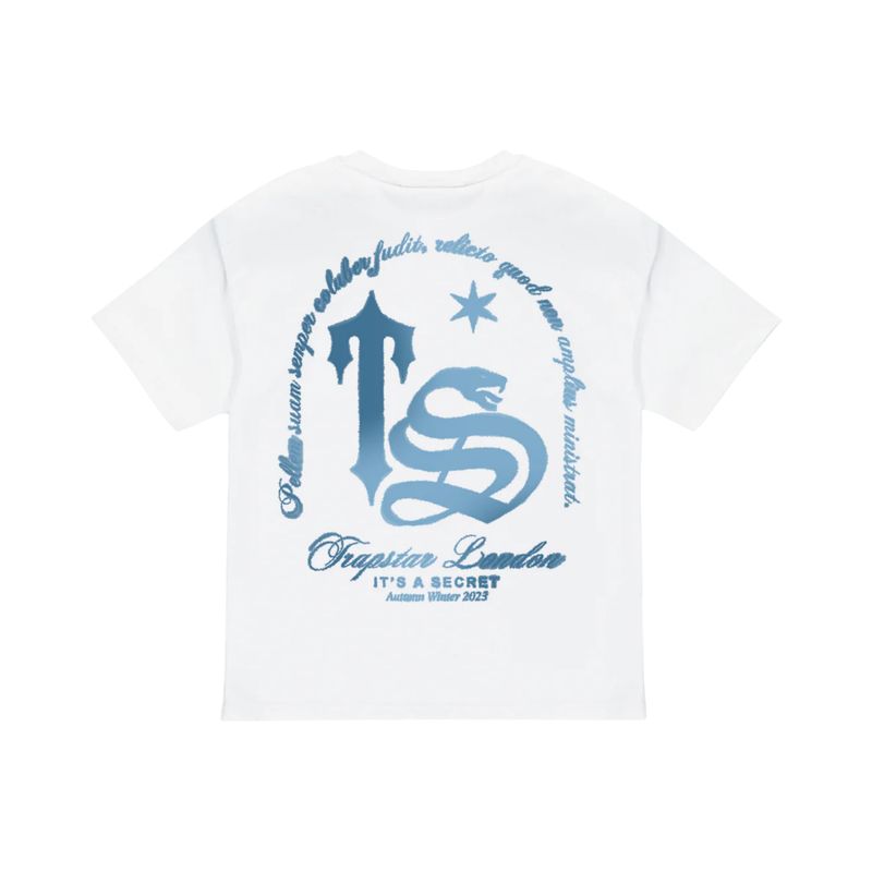 Trapstar TS Varsity Tee - White/Tie Dye