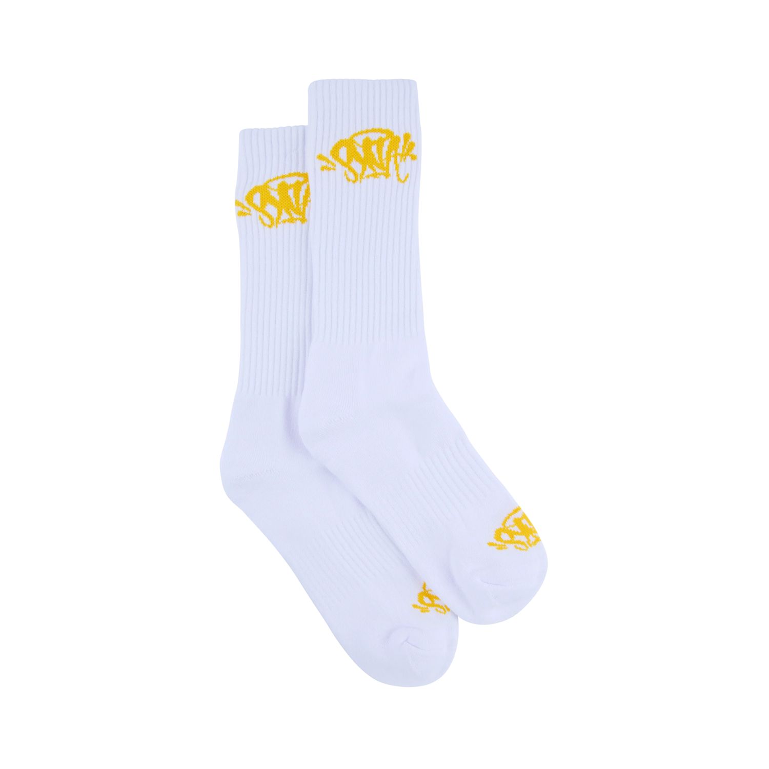 Skarpetki SynaWorld - White/Yellow 2pack