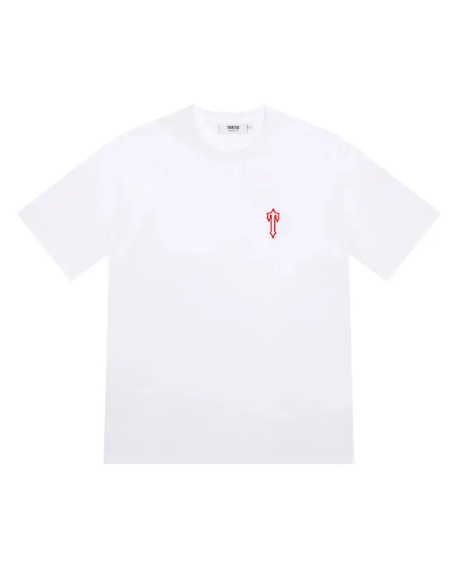 Trapstar Foundation Tee White/Red