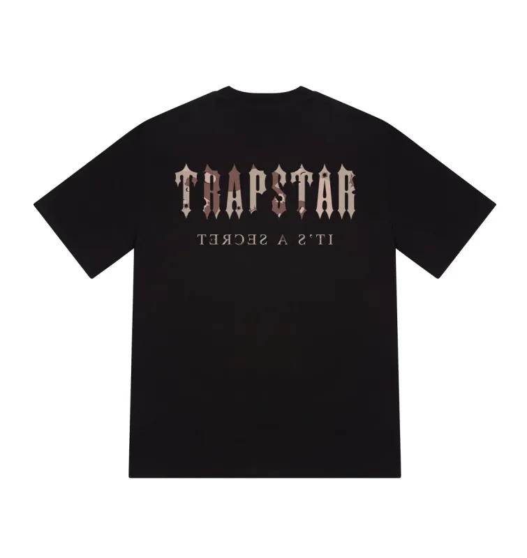 Trapstar Irongate T Tee Desert Camo Edition Black