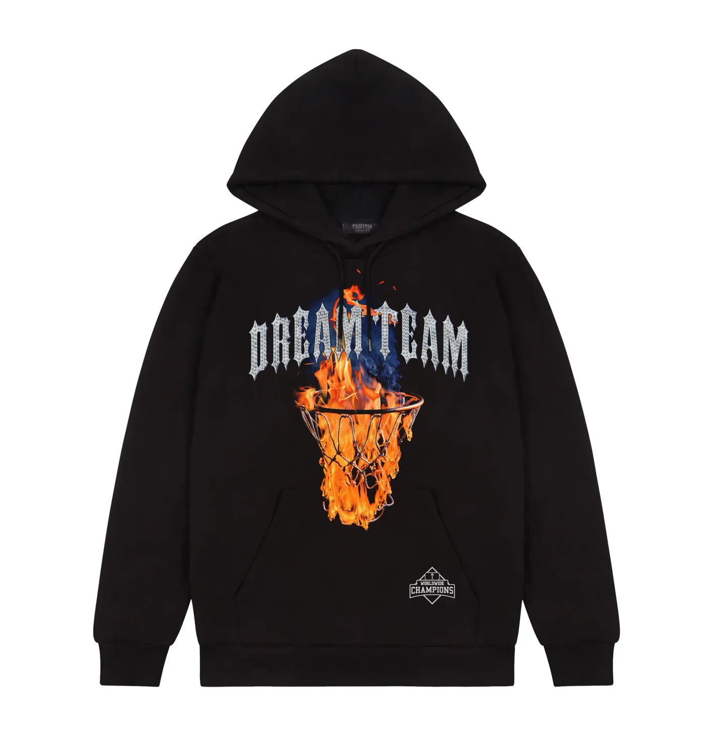 Trapstar Bust Down Dreams Hoodie Black