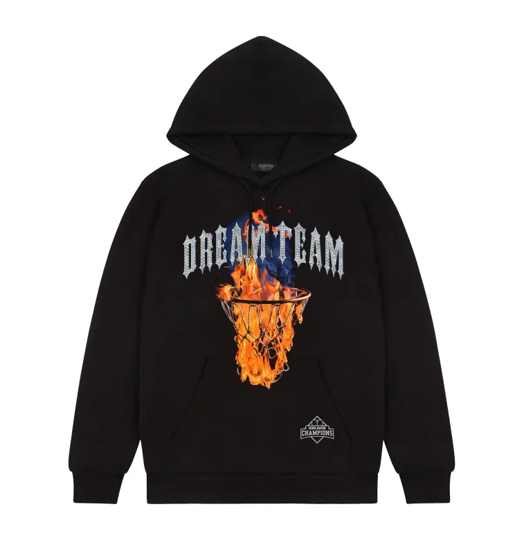 Trapstar Bust Down Dreams Hoodie Black