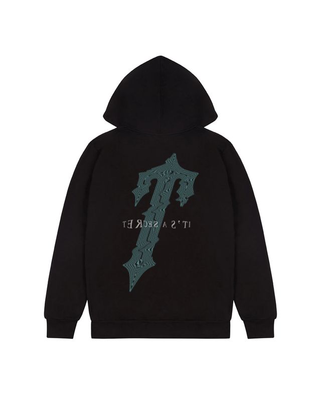 Trapstar Irongate T High Frequency Hoodie Black