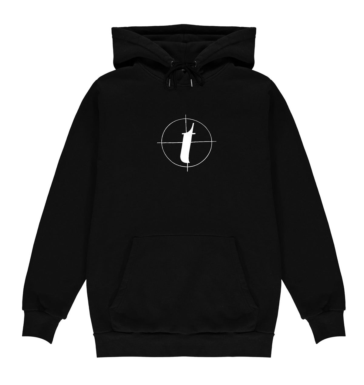 Trapstar Crosshair Hoodie - Black/White