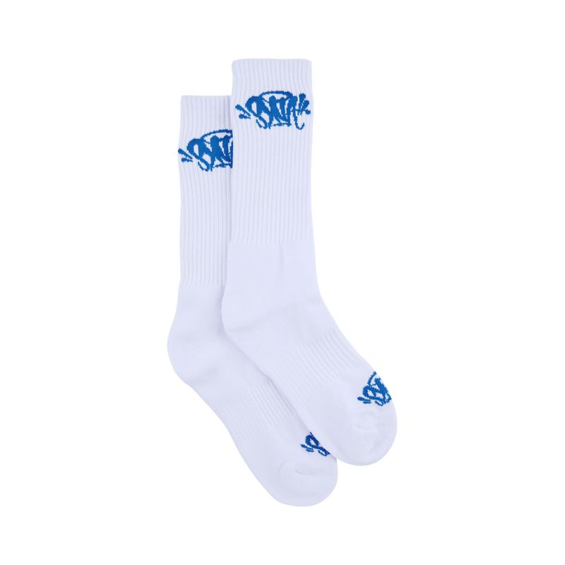 Skarpetki SynaWorld - White/Blue 2pack