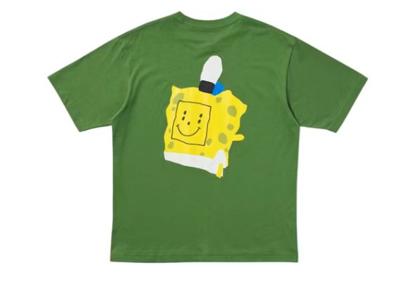 Uniqlo x CPFM Spongebob Squarepants UT graphic tee olive