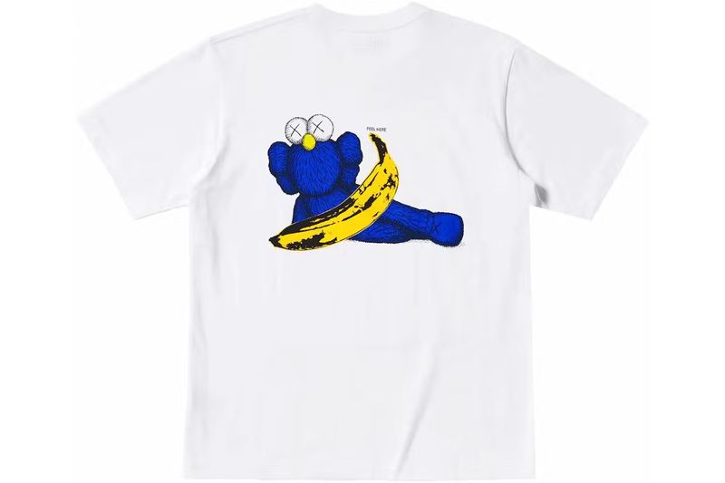 Kaws x Uniqlo x Andy Warhol Banana Tee