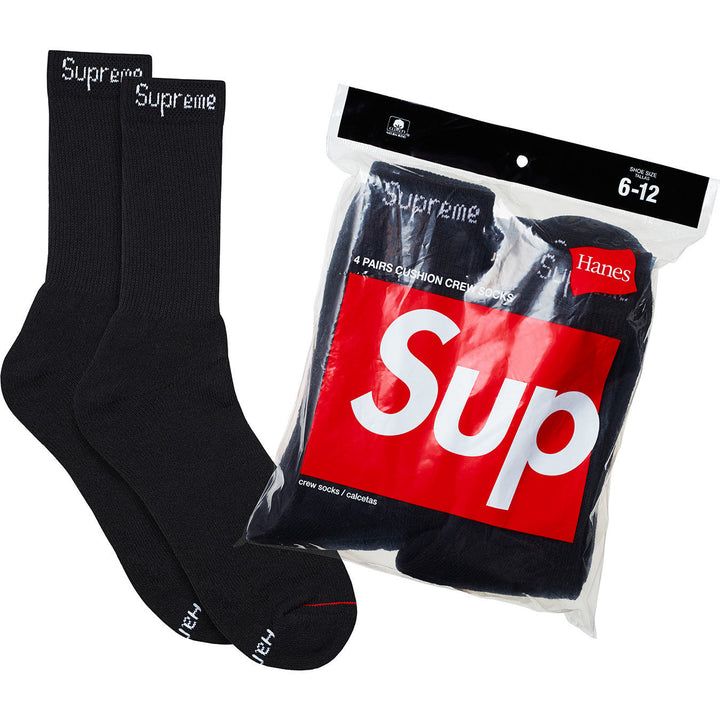 Skarpetki Supreme Hanes Czarne