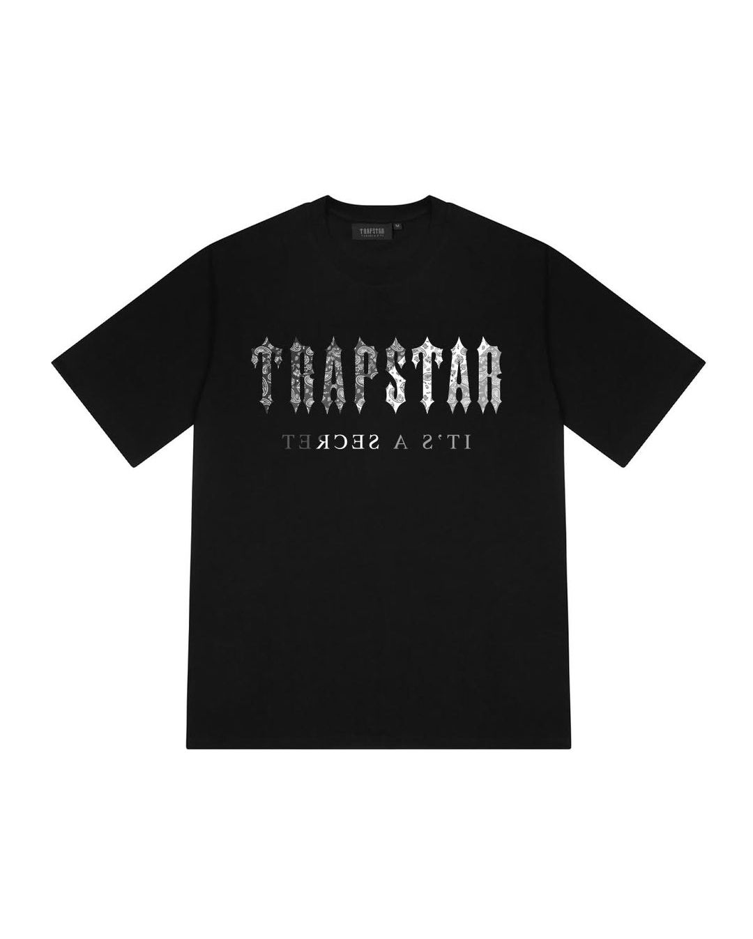 Trapstar Decoded Paisley Monochrome Edition 2.0 Tee - Black