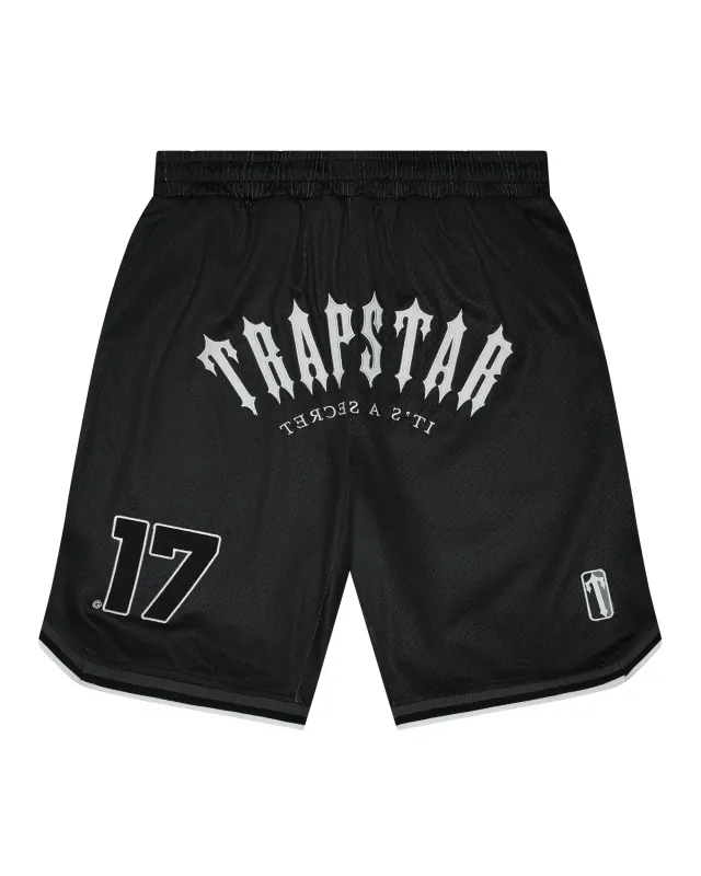 Trapstar Irongate Basketball Shorts - Black