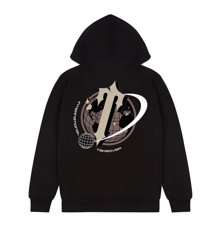 Trapstar International Takeover 2.0 Hoodie Black