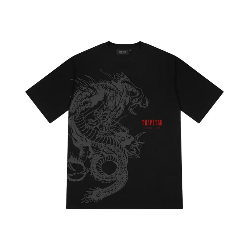 Trapstar Dragon Tee - Black