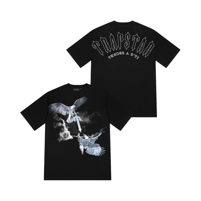 Trapstar Flying Birds Tee - Black