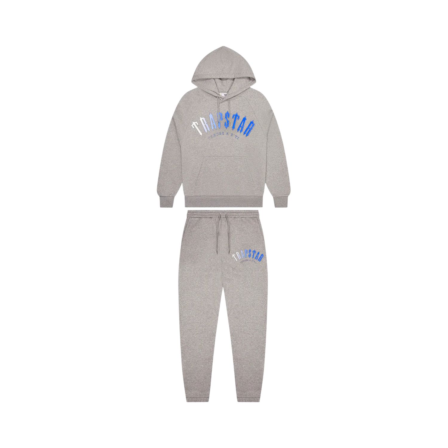 Trapstar Irongate Arch Fade Tracksuit -Grey/Blue