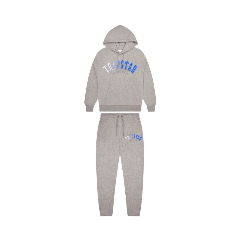 Trapstar Irongate Arch Fade Tracksuit -Grey/Blue