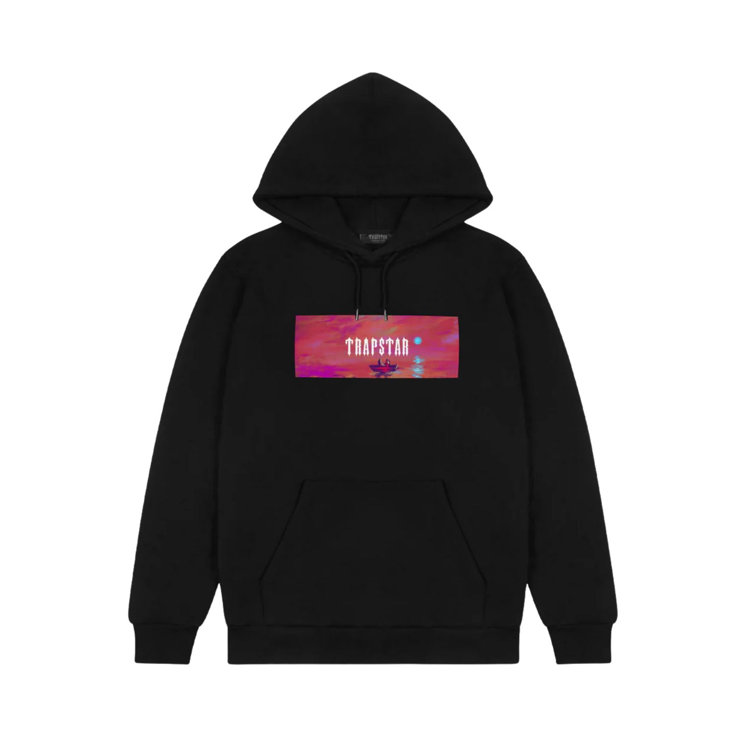 Trapstar x Dave Box Logo Hoodie - Black