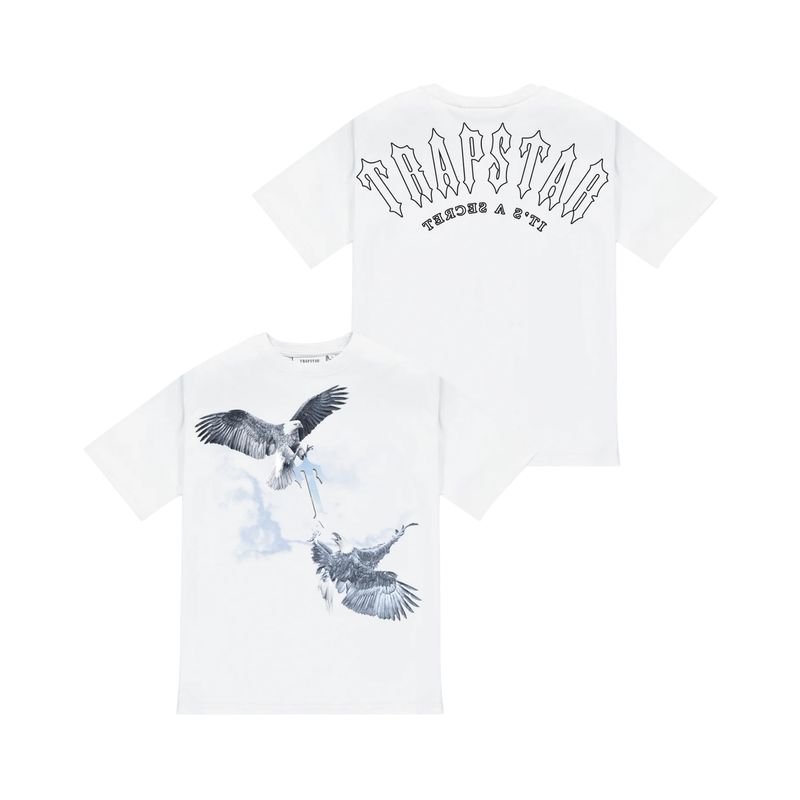 Trapstar Flying Birds Tee - White