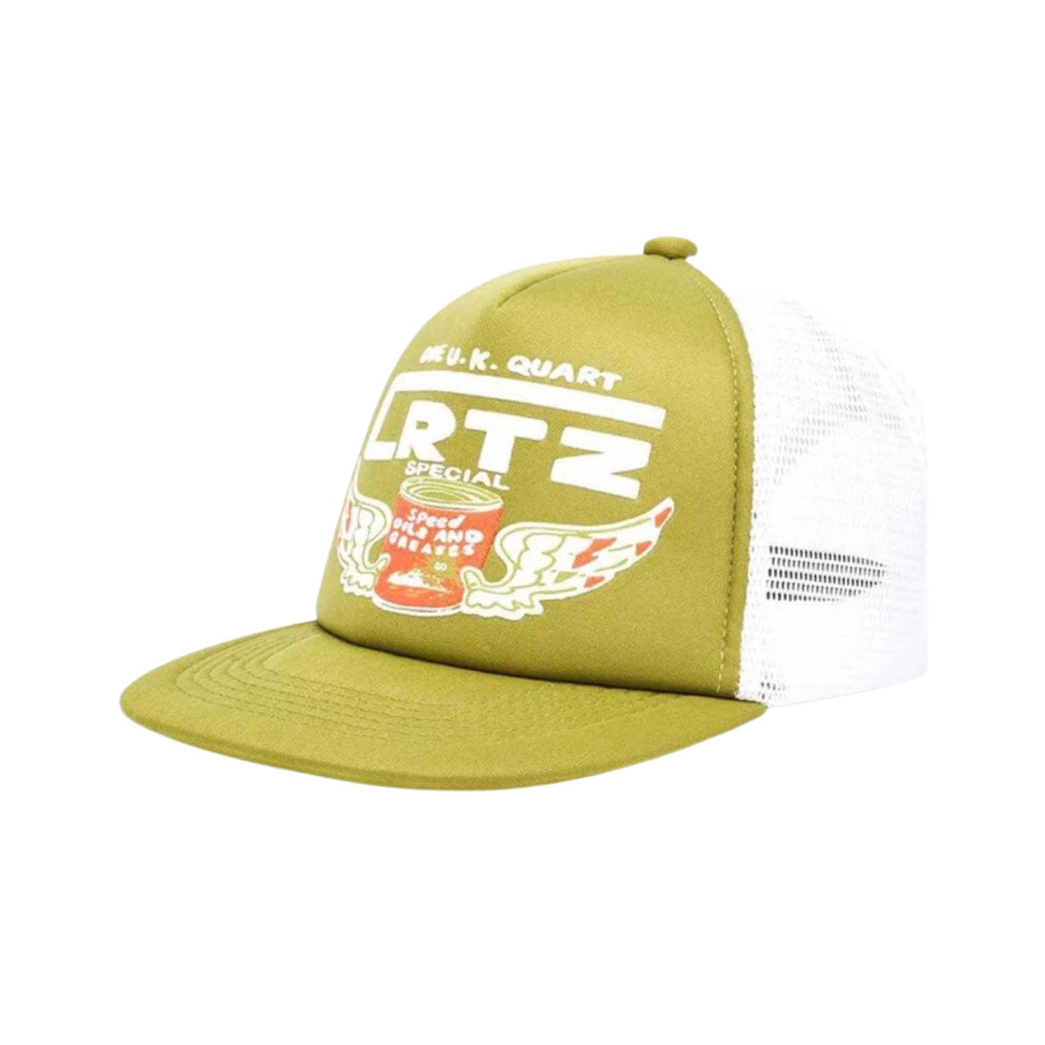 Corteiz Gasolina Trucker - Olive Green