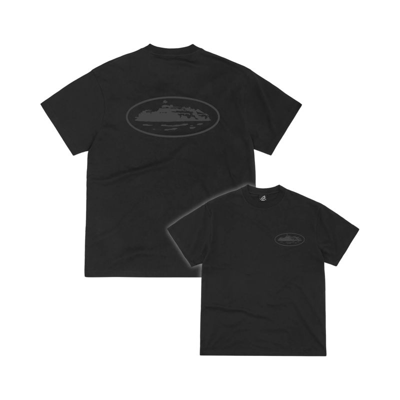 Corteiz OG Island Tee - Black/Reflective