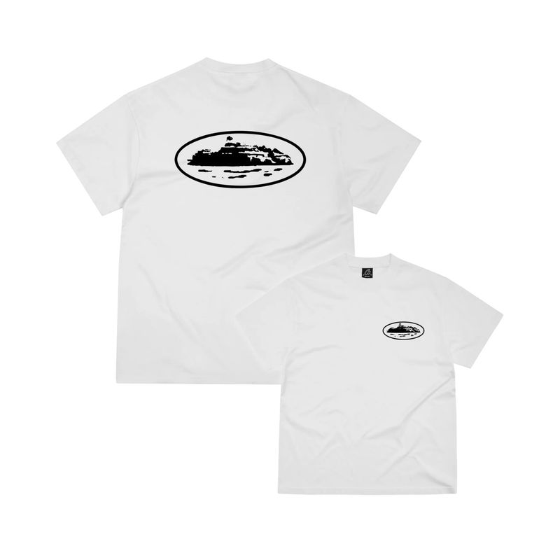 Corteiz OG Island Tee - White