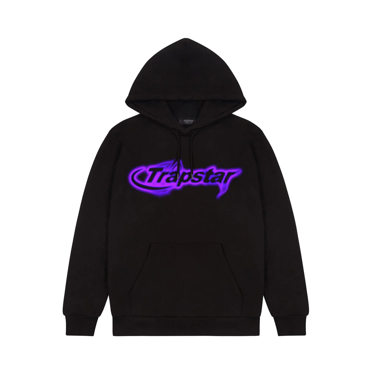 Trapstar Neon Hyperdrive Hoodie - Black
