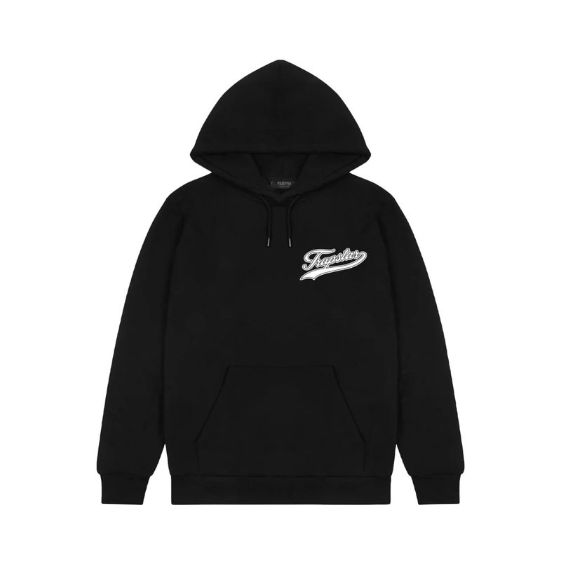 Trapstar Strike Out Hoodie - Black