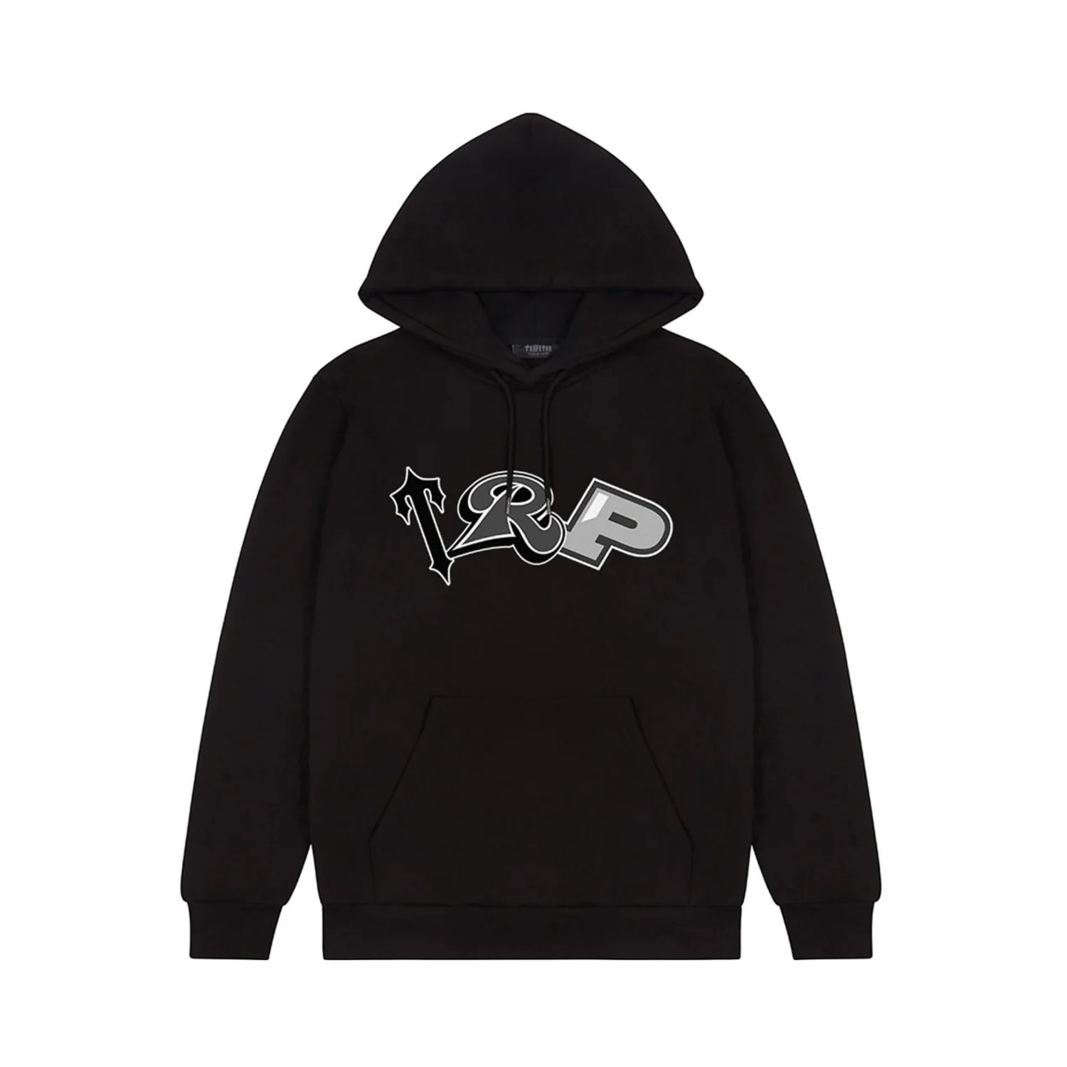 Trapstar TRP Hoodie - Black/Blackout Edition