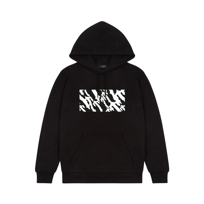 Trapstar Wavy T Box Hoodie - Black